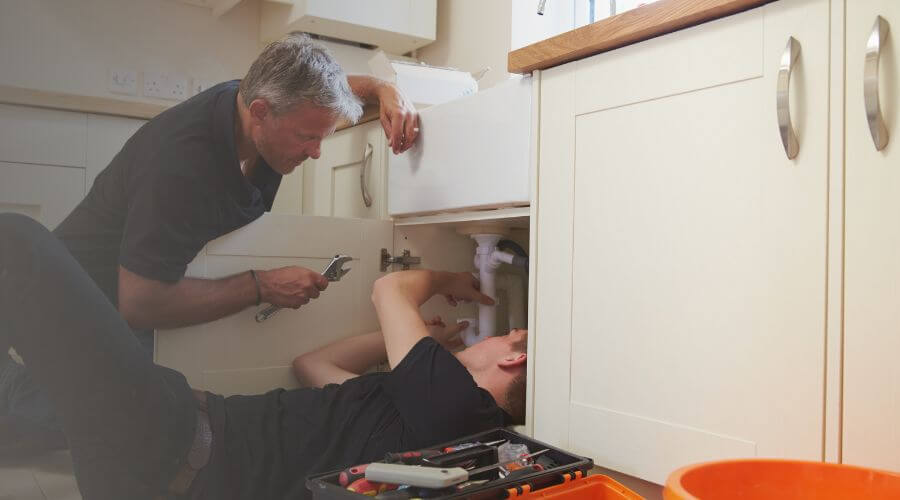Professional burst pipe repair services in Karlsruhe, ND
